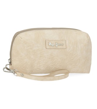 7144141 CARTERA DE MANO PJL JANA BEIGE