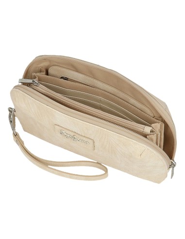 7144141 CARTERA DE MANO PJL JANA BEIGE
