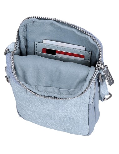 7145242 PORTAMOVIL BANDOLERA PJL JANA AZUL CLARO