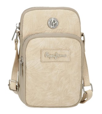 7145241 PORTAMOVIL BANDOLERA PJL JANA BEIGE