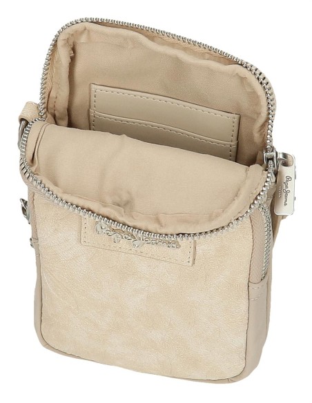 7145241 PORTAMOVIL BANDOLERA PJL JANA BEIGE 7145241 PORTAMOVIL BANDOLERA PJL JANA BEIGE