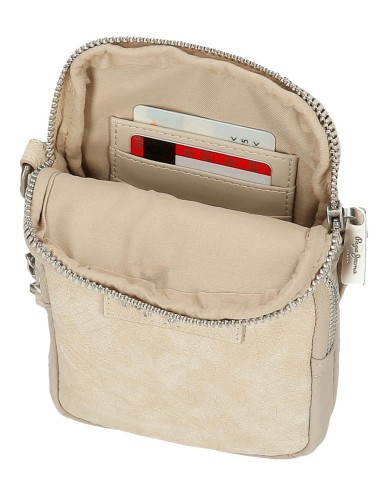 7145241 PORTAMOVIL BANDOLERA PJL JANA BEIGE