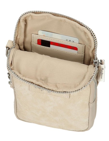 7145241 PORTAMOVIL BANDOLERA PJL JANA BEIGE 7145241 PORTAMOVIL BANDOLERA PJL JANA BEIGE