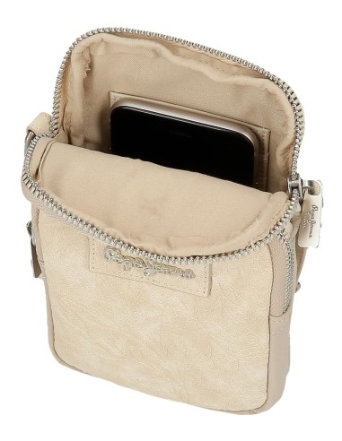 7145241 PORTAMOVIL BANDOLERA PJL JANA BEIGE