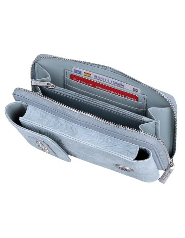 7145342 BANDOLERA PORTAMOVIL Y TARJETAS PJL JANA AZUL CLAR
