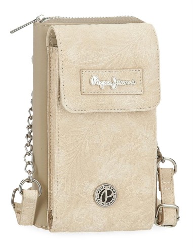 7145341 BANDOLERA PORTAMOVIL Y TARJETAS PJL JANA BEIGE