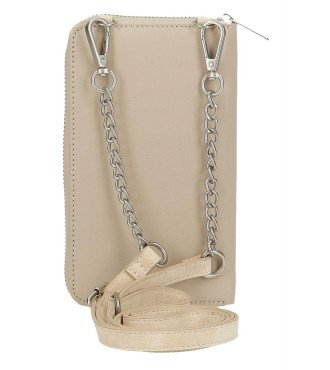 7145341 BANDOLERA PORTAMOVIL Y TARJETAS PJL JANA BEIGE 2
