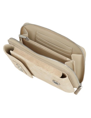 7145341 BANDOLERA PORTAMOVIL Y TARJETAS PJL JANA BEIGE