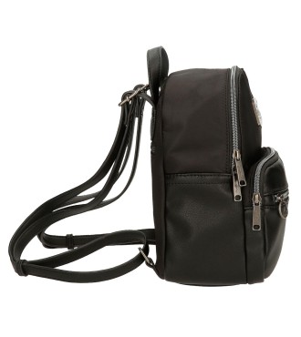 7092143 MOCHILA 25CM PJL CHRISTINE NEGRO 2