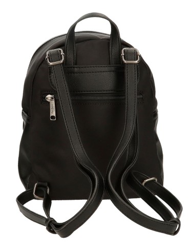 7092143 MOCHILA 25CM PJL CHRISTINE NEGRO