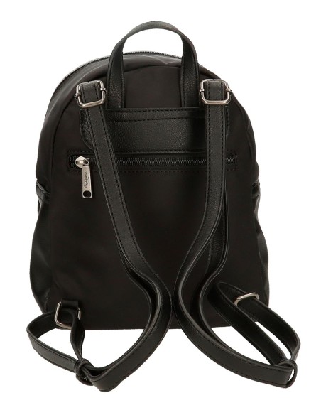 7092143 MOCHILA 25CM PJL CHRISTINE NEGRO