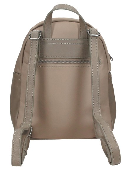 7092144 MOCHILA 25CM PJL CHRISTINE TAUPE