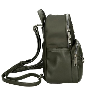 7092142 MOCHILA 25CM PJL CHRISTINE VERDE OSCURO 2