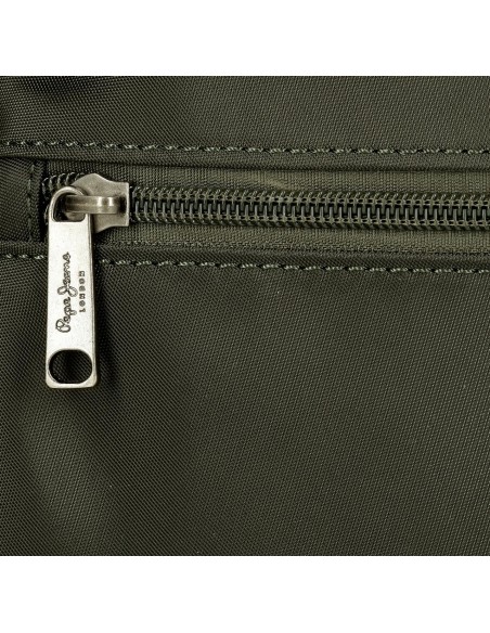 7092142 MOCHILA 25CM PJL CHRISTINE VERDE OSCURO