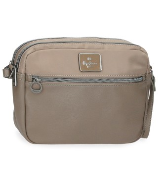 7095444 BANDOLERA 2 C. PJL CHRISTINE TAUPE