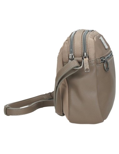 7095444 BANDOLERA 2 C. PJL CHRISTINE TAUPE