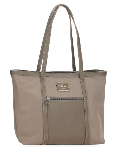 7097544 TOTE VIAJE PJL CHRISTINE TAUPE