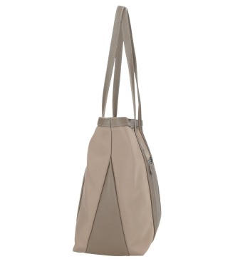 7097544 TOTE VIAJE PJL CHRISTINE TAUPE 2