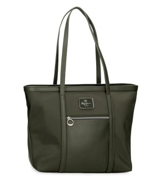 7097542 TOTE VIAJE PJL CHRISTINE VERDE OSCURO