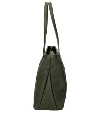 7097542 TOTE VIAJE PJL CHRISTINE VERDE OSCURO 2