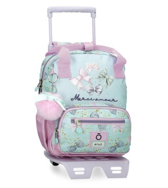 97622T1 MOCHILA ADAP. C/CARRO 28CM.ENSO MERCI AMOUR