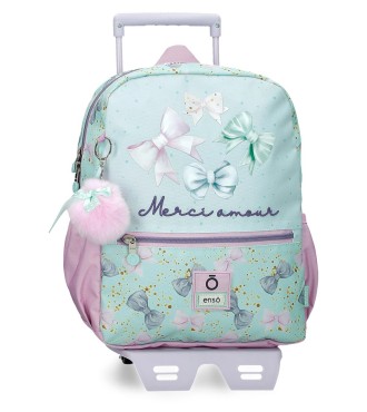 97623T1 MOCHILA ADAP. C/CARRO 32CM.ENSO MERCI AMOUR