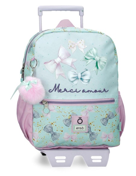 97623T1 MOCHILA ADAP. C/CARRO 32CM.ENSO MERCI AMOUR