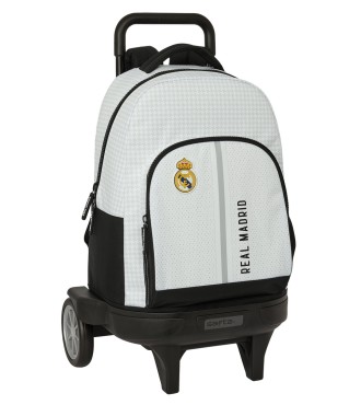 MOCHILA GDE. C/RUEDAS COMPACT EVOL. EXT. REAL MADRID 1ª EQUIP. 24/2...
