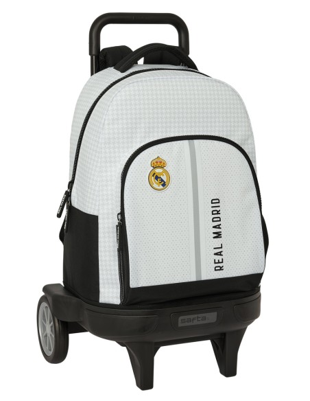 MOCHILA GDE. C/RUEDAS COMPACT EVOL. EXT. REAL MADRID 1ª EQUIP. 24/2...