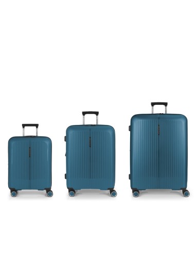 Set 3 Maletas C22-M-L Gabol Brooklyn Turquesa Juego de Ma...