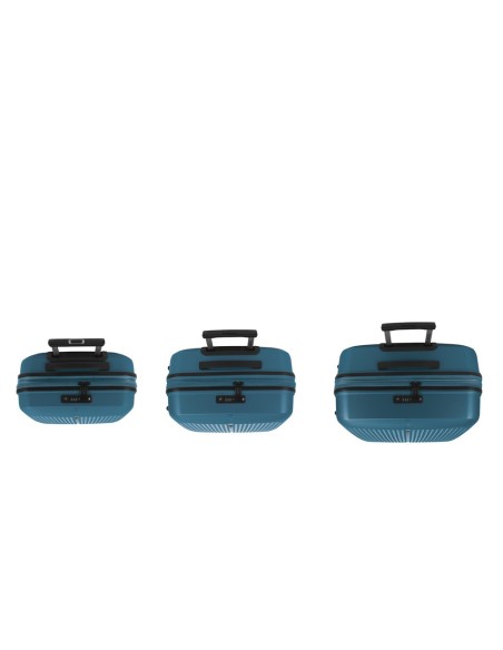 Set 3 Maletas C22-M-L Gabol Brooklyn Turquesa Juego de Ma...