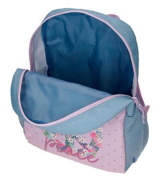 48621T1 MOCHILA ADAP.33CM C/CARRO ROLL ROAD PEACE 2