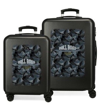 4111921 SET/2 TROLLEY  ABS 55-68CM.4R.ROLL ROAD TEAM