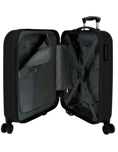 5068621 TROLLEY ABS 55CM.4R.C/EXP. ROLL ROAD CAMBOYA NEGRO