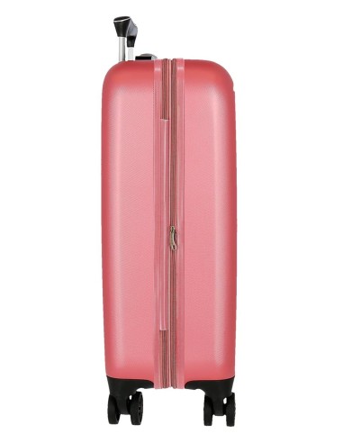 5068624 TROLLEY ABS 55CM.4R.C/EXP. ROLL ROAD CAMBOYA ROSA