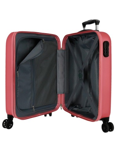 5068624 TROLLEY ABS 55CM.4R.C/EXP. ROLL ROAD CAMBOYA ROSA