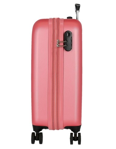 5068624 TROLLEY ABS 55CM.4R.C/EXP. ROLL ROAD CAMBOYA ROSA