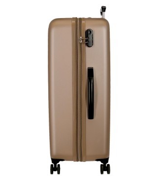 5069222 TROLLEY ABS 68CM. C/EXP. 4R.CAMBOYA CHAMPAGNE 2