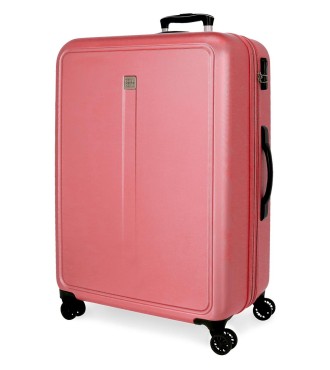 5069224 TROLLEY ABS 65CM. C/EXP. 4R.CAMBOYA ROSA