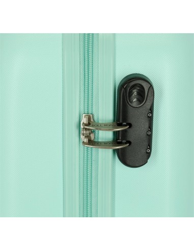 5069425 SET/3 TROLLEY  ABS 55-68-78CM.4R.CAMBOYA TURQUESA