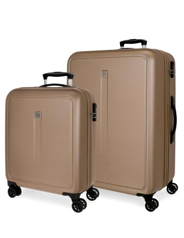 5069522 SET/2 TROLLEY  ABS 55-68CM.4R.CAMBOYA CHAMPAGNE