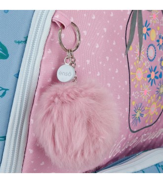 94421T1 MOCHILA ADAP. 32CM.C/CARRO ENSO WE LOVE FLOWERS 2