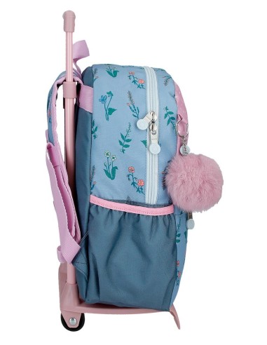 94421T1 MOCHILA ADAP. 32CM.C/CARRO ENSO WE LOVE FLOWERS