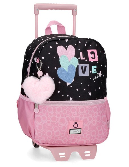 94521T1 MOCHILA ADAP. 32CM.C/CARRO ENSO LOVE VIBES