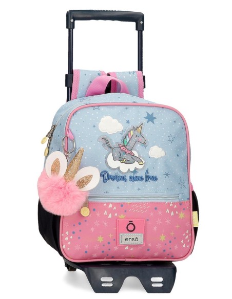 94821T1 MOCHILA ADAP. C/CARRO 25 CM. ENSO DREAMS COME TRUE 94821T1 MOCHILA ADAP. C/CARRO 25 CM. ENSO DREAMS COME TRUE