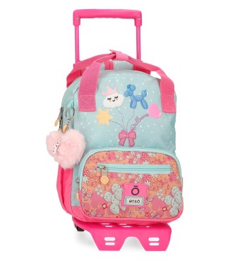 95522T1 MOCHILA ADAP. C/CARRO 28CM.ENSO BALLOONS