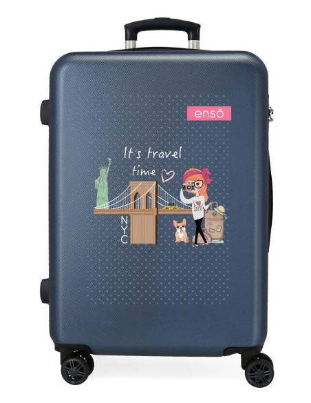 9381221 TROLLEY ABS 65CM.4R.ENSO TRAVEL TIME 9381221 TROLLEY ABS 65CM.4R.ENSO TRAVEL TIME