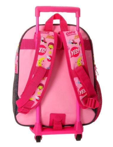 34722M1 MOCHILA ADAP.33CM.C/CARRO SOY LUNA SMILE