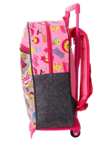 34722M1 MOCHILA ADAP.33CM.C/CARRO SOY LUNA SMILE