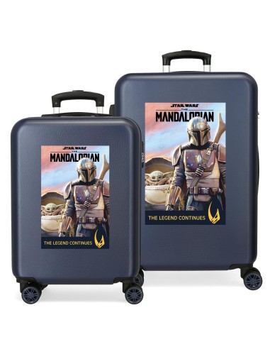 3451924 SET/2 TROLLEY  ABS 55-68CM.4R.STAR WARS LEGEND CONTI